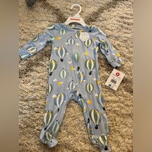 NWT Huggies bamboo sleeper/footies